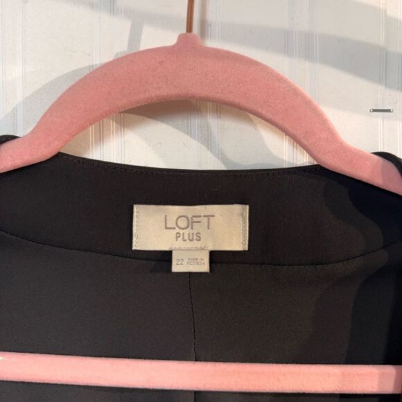 Loft Floral Kimono Cardigan Sz 22 - Picture 4 of 7